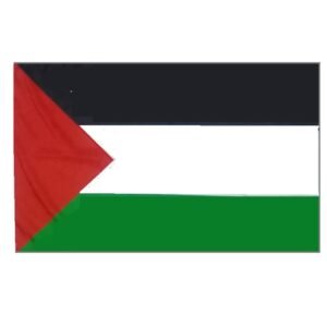 Bandera Palestina (Doble faz - 120 x 72 cm)
