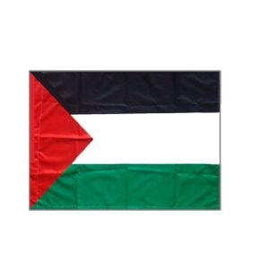 Bandera Palestina (Una faz - 92 x 67 cm)
